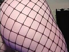 my fat ass shakes in fishnets while i dance sexy