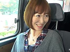 Stranger old guy picks up petite asian teen drives her home for first car blowjob and pussy fuck uncensored