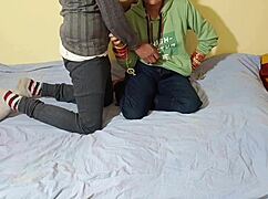 Ever wonder how this 18yo Desi girl's virgin tight pussy takes her boyfriend's hardcore pounding? Hindi dirty talk included