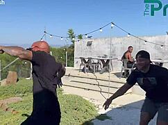 paisley porter's blonde pussy gangbanged raw by football team's monster black cocks!