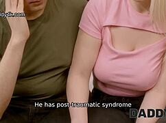 daddy fucks son's girlfriend pussy so deep