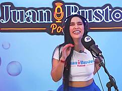 Busty Colombian milf slut rides huge cocks from four black studs!