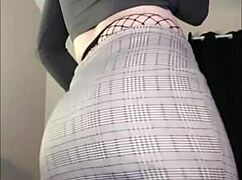 my fat ass shakes in fishnets while i dance sexy