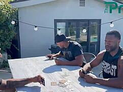 paisley porter's blonde pussy gangbanged raw by football team's monster black cocks!