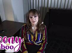 Rebecca Vanguard Gags on Boss's Cock Before Creampie in Secretary Roleplay!