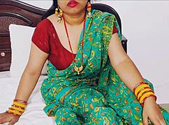 Horny Indian stepsis sucks and fucks chubby stepbro with clear audio