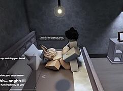 Roblox Game Sees Cute Ladyboy Fucked Senseless Begging For More Cum