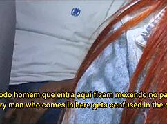 hot rideshare driver catches hung passenger jerking off in back seat?