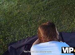 gf cheats by pond with friend while bf watches