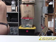 Uniformed dude, slamming petite tattooed Naomi Nash?