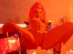 Urbosa's mouth and pussy take every inch sucking and fucking hard