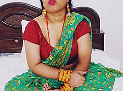 Horny Indian stepsis sucks and fucks chubby stepbro with clear audio