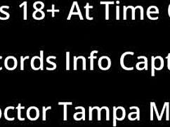 Lilith Rose says no to North Dakota in backstage blindfold handcuff latex humiliation slap scene