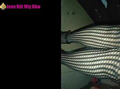Latina bbw milf prostitute fucks in fishnets big ass tits bouncing