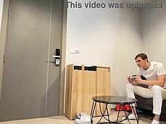 thai sexwife takes double vaginal gangbang while cuckold husband watches orgy