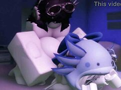 Monster Cock Pounds Two Hot Friend Girls in MFF