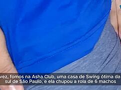 minha esposa casada gozando cavalgando no corno até tentarem abrir a porta