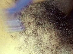 Homemade Close Shaving of Dripping Wet Smooth Pussy