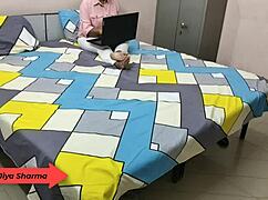 jiya sharma, take this hard cock in your hostel pussy with dirty moans!