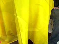 Slutty babe stuffs all holes in savage three-man orgy!