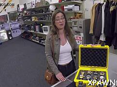 Think this dilettante can take rough cock sucking in backroom casting?