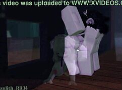 Monster Cock Pounds Two Hot Friend Girls in MFF