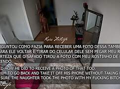 Begging Water Guy to Snap My Nude Pics He Sucks Tits Fingers Pussy Wild