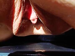 Mature Wife's Huge Wet Pussy Lips Spread Wide In Slow Motion Exhibition Flash