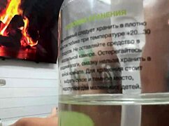 nobody home so i set up camera on misssvikki's sheer see-through fun 😏