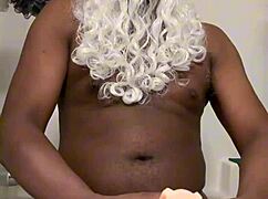 punishing my horny new toy pussy with throbbing big black cock