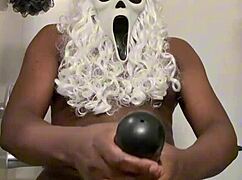 punishing my horny new toy pussy with throbbing big black cock