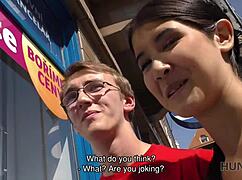 Hot cutie feels thrill fucking for cash on summer vacation