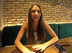 Step cousin sets up threesome fuck with hot brunette lookalike sex doll