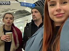 i own you, spit and humiliate in public park