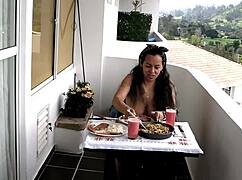 agarabas and olpr's gaping pussy creampie lunch fuck!