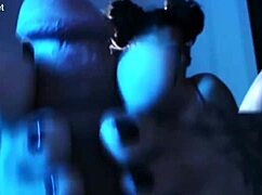 She presses bare feet to his eager tongue