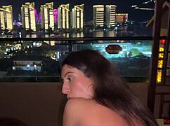 pool girl makes stranger cum fast in hotel after quick hookup