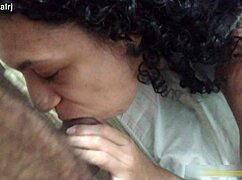 Does Curly Latina Housewife Jade Deepthroat Hubby's Cock in Fishnets?