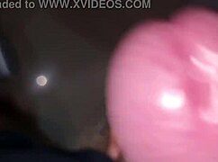 bodybuilder oils up rips clothes spanks and fingers ass while squirting hard