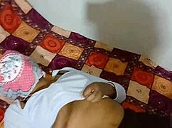 My horny Indian stepsister begs me to milk her then fuck her cute hairy pussy