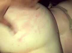 Slutty pawg gettin fucked rough by bbc in car creampied while baby daddy sleep upstairs ughh