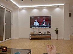 tricked my stepsis to flash tits then fuck her tight pink pussy