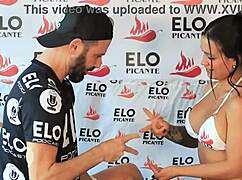 Lorena Doll's Big Natural Tits and Ass Tease in Cute Colombian Casting Interview Before Fuck Doll Action