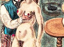 damn this vintage erotic art gets me so worked up