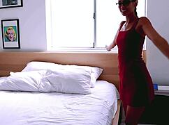 my heart races watching this huge ass latina adreina ride her english teacher's monster cock so deep