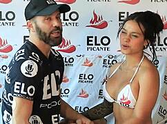 Lorena Doll's Big Natural Tits and Ass Tease in Cute Colombian Casting Interview Before Fuck Doll Action