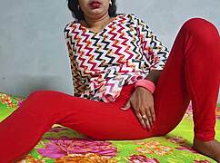 she fingers tight pussy but begs ex-husband to stretch it deeper