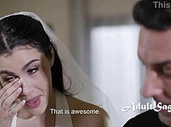 Best man sneaks anal fun with bride Valentina Nappe on wedding day