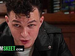Stepsister Rides Cock Hard in Mike's Cum-Filled Casting Interview Twist