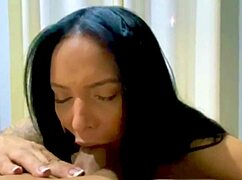 Naughty teen in lingerie anal fucks stud till he cums hard